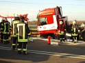 Schwerer VU PKW LKW B 59 Pulheim Rich Bocklemuend P149